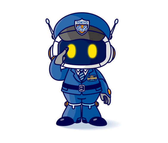 キャラクターデザイン｜警備ロボット『エドダイモン』